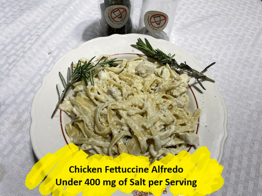 Free Intro Class!! : Low Salt Chicken Fettuccinne Alfredo