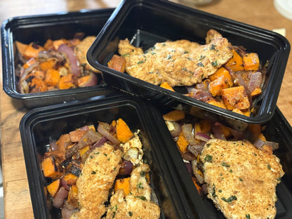 Rosemary Breaded Chicken Filet Freezer Meals