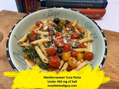 Aromenreiche Thunfisch-Pasta ohne Salz zubereiten