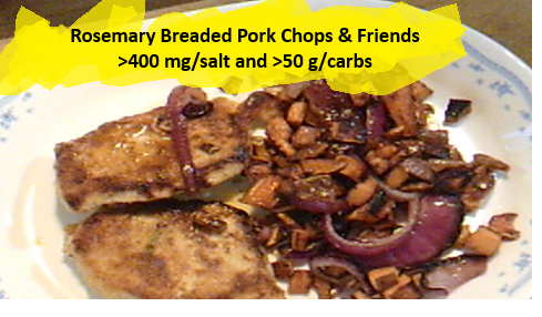 Free Intro Class!! Low Salt Rosemary Breaded Pork Chops & Friends