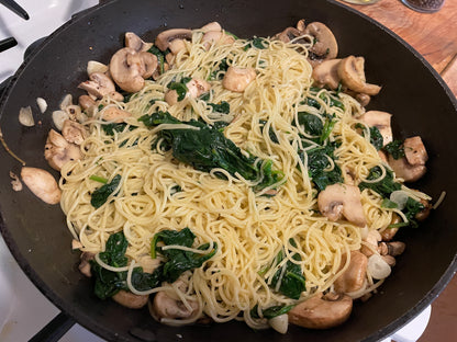 Knoblauchpasta mit vollem Aroma: ganz ohne Salz!
